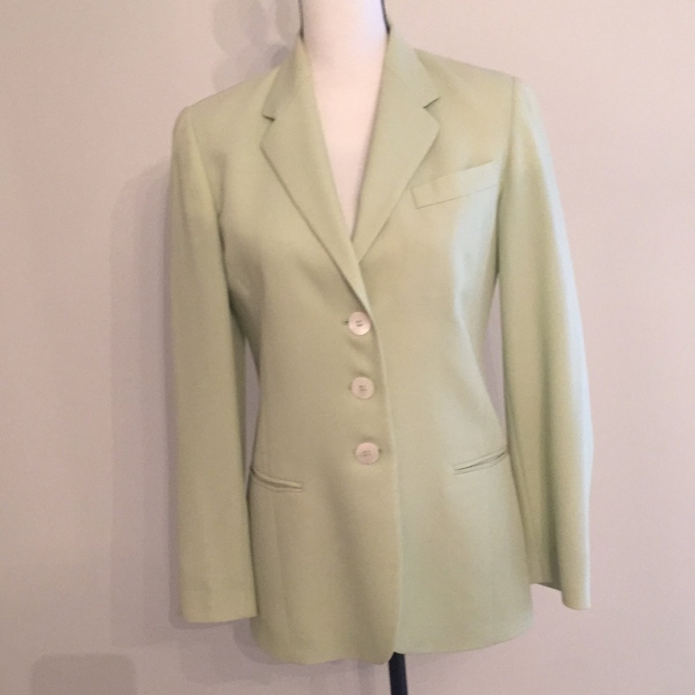Les Copains Pale Green Blazer